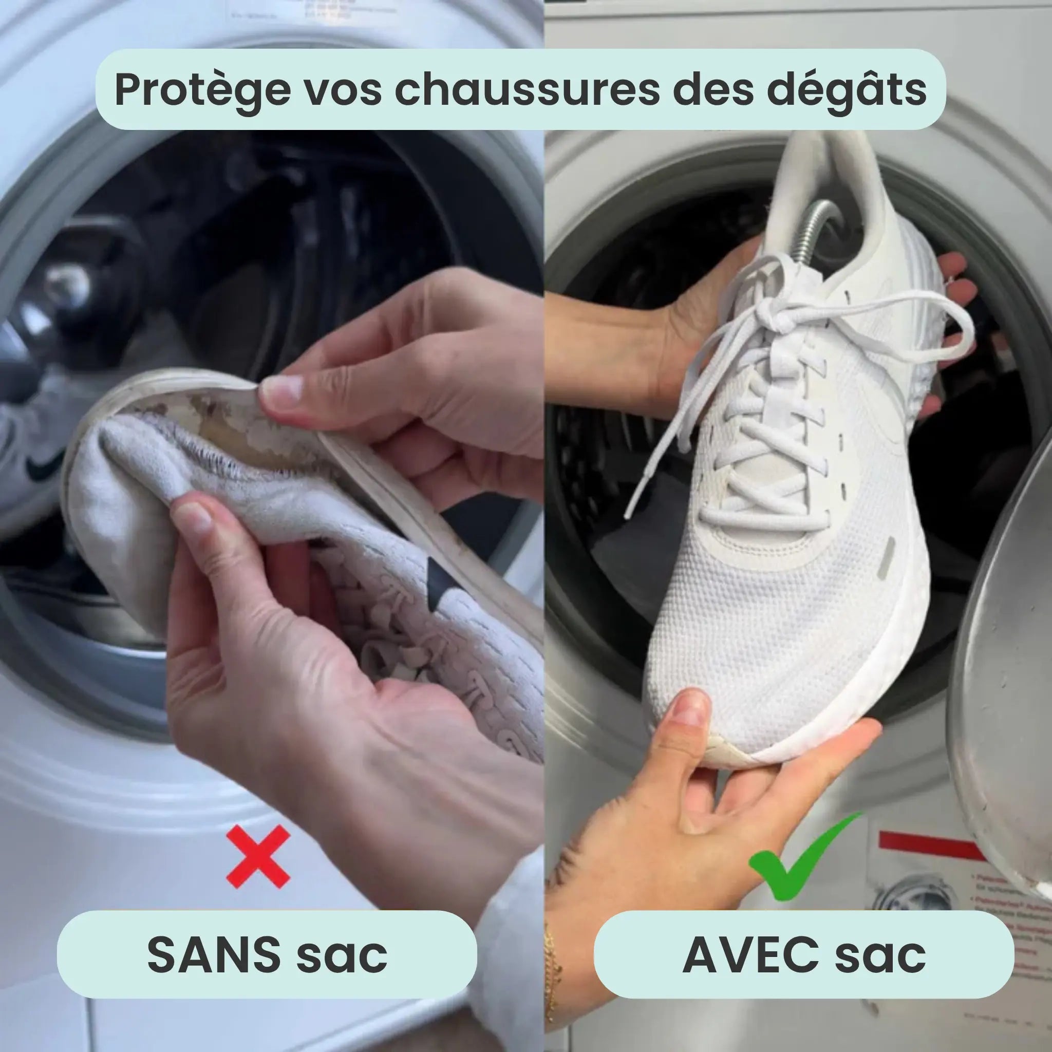 BagIt - Sac de Lavage pour Chaussures