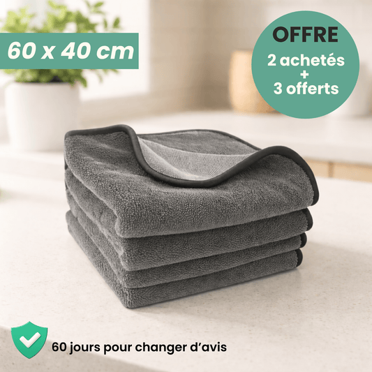 Chiffon WipeIt XL - Nettoyage sans traces, uniquement à l'eau