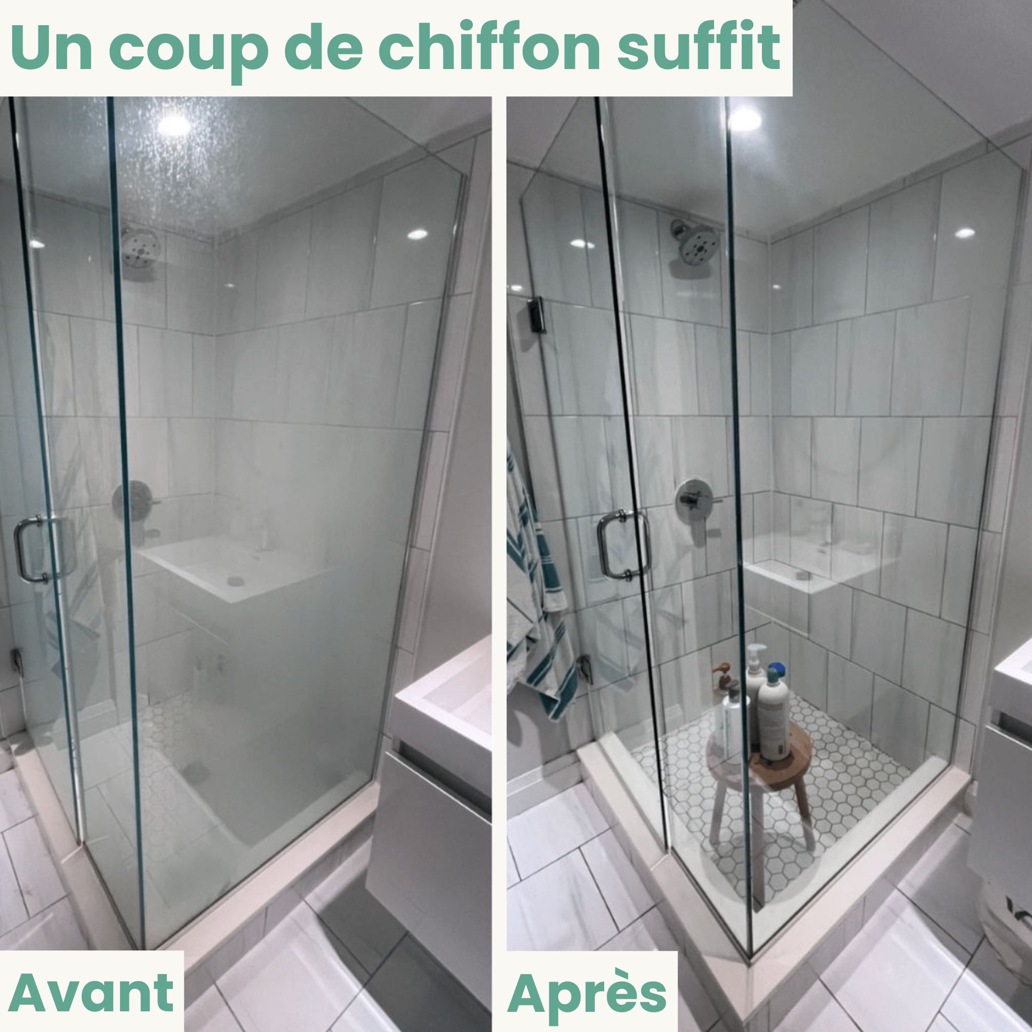 Chiffon WipeIt XL - Nettoyage sans traces, uniquement à l'eau