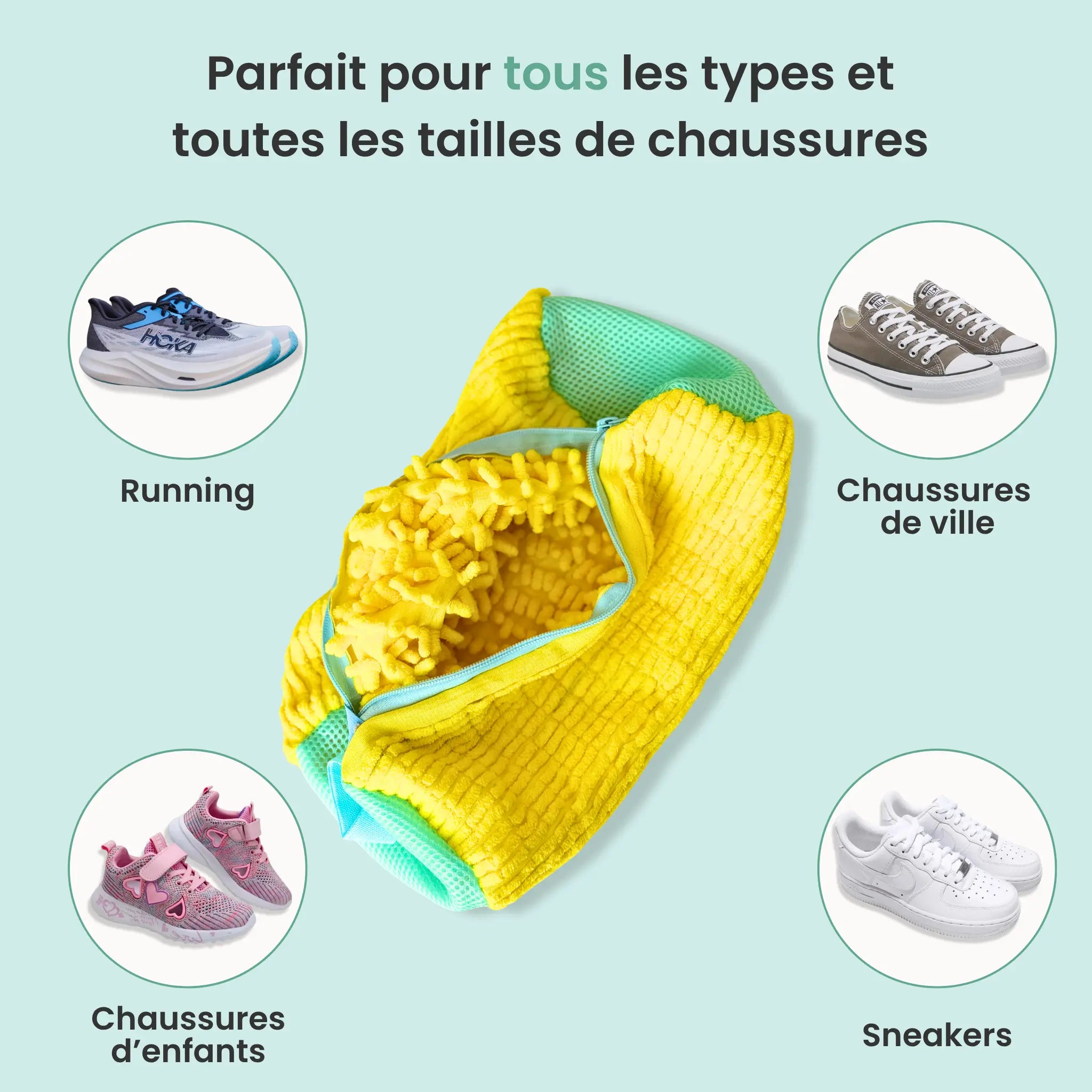 BagIt - Sac de Lavage pour Chaussures